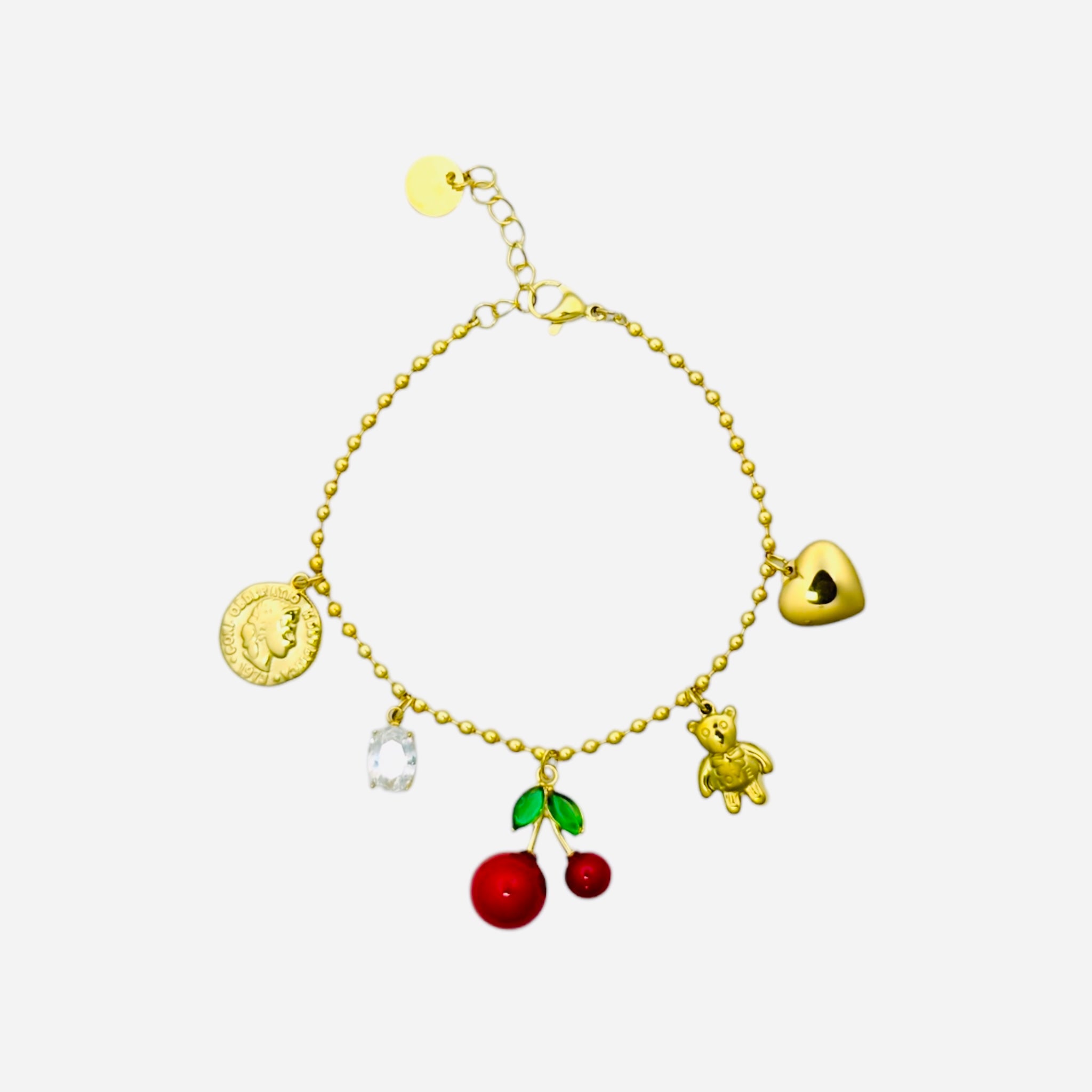 Cherry balls Armband