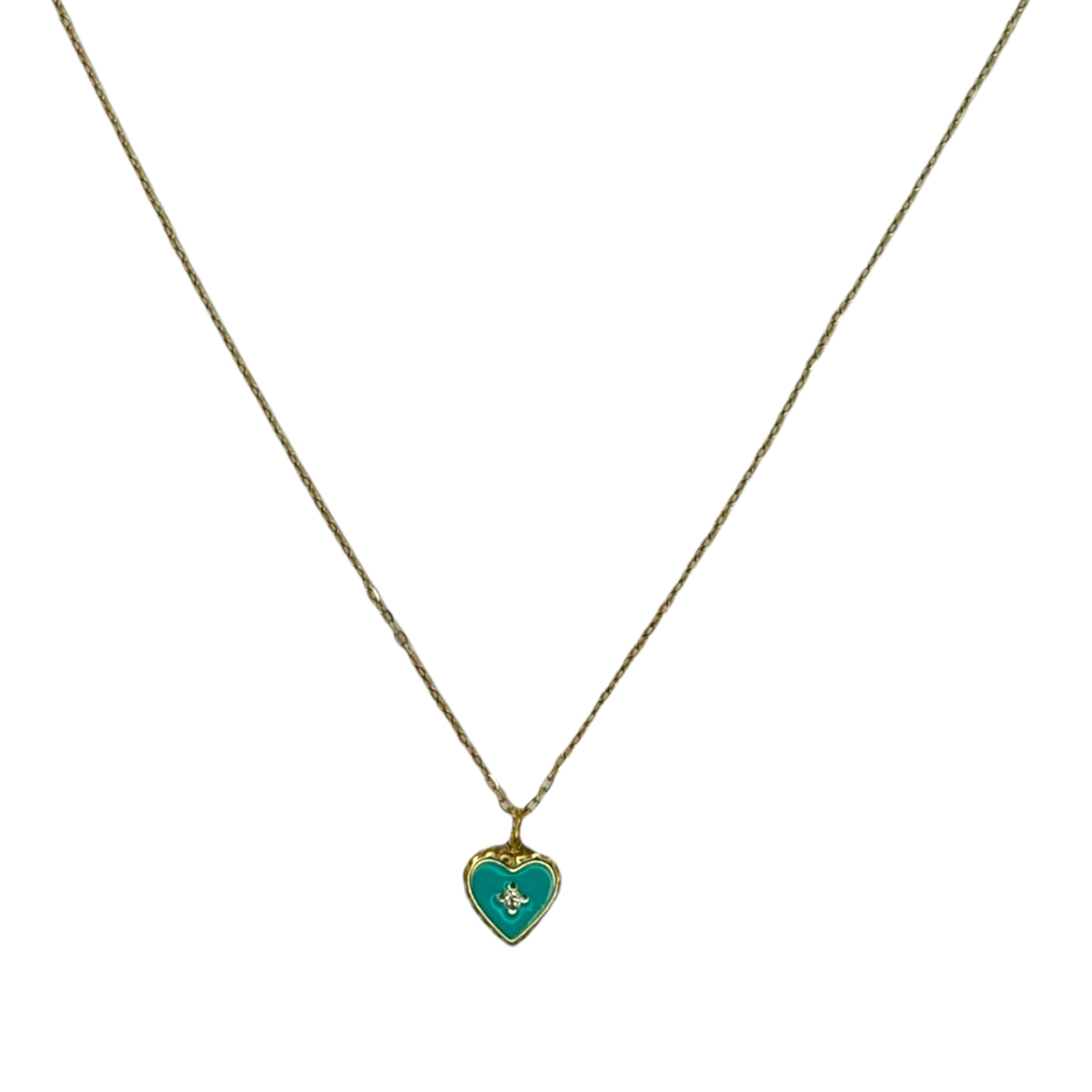 Kruis hart ketting