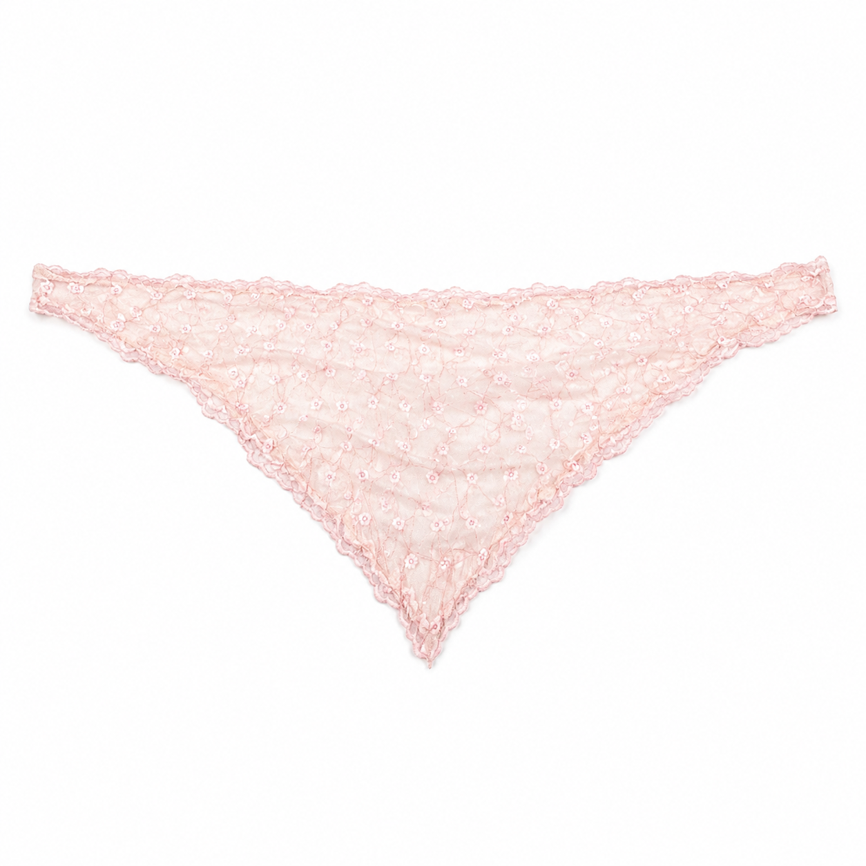 Soft lace sjaal roze