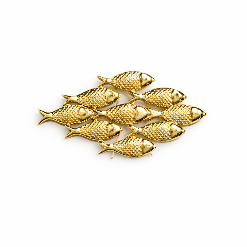 School fish broche