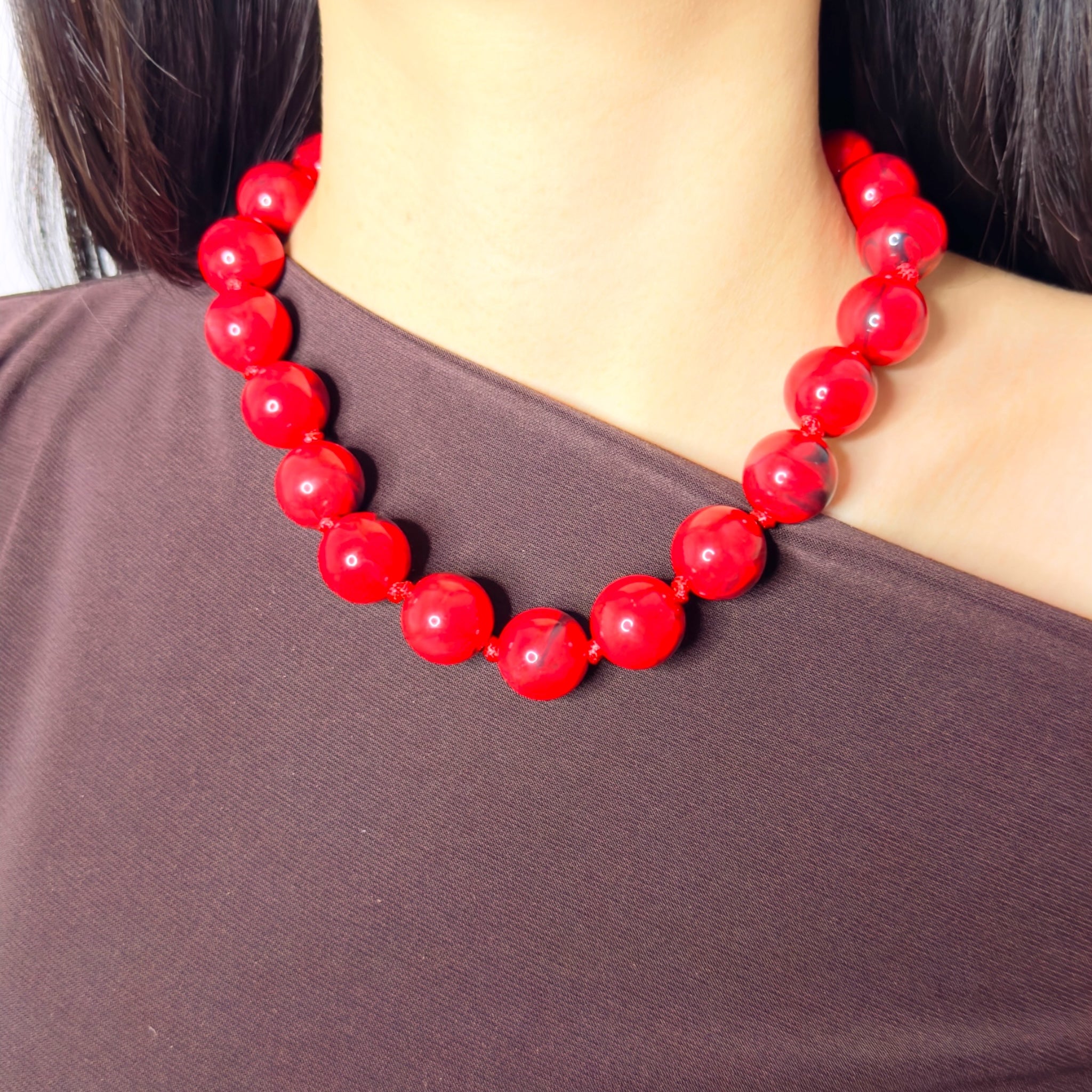 Warm beads ketting
