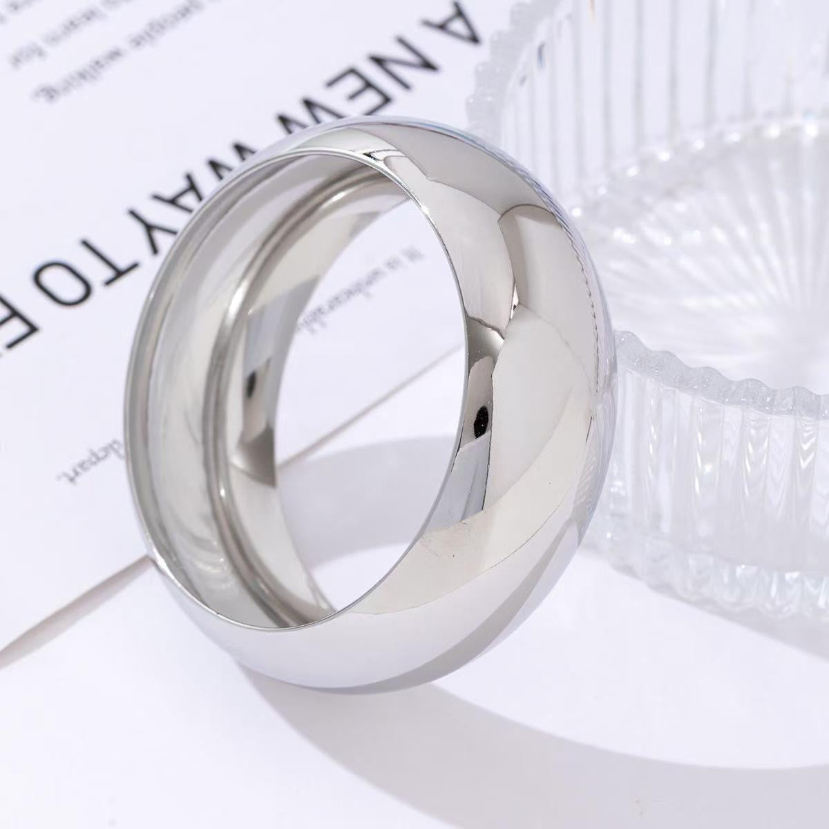 Statement bangle 25MM – RVS armband groothandel | SOFIZARE (foto 2)