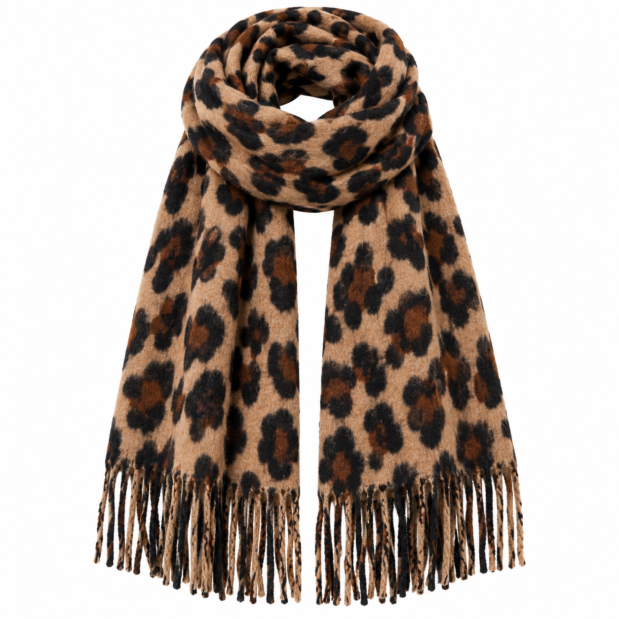 Panter print sjaal