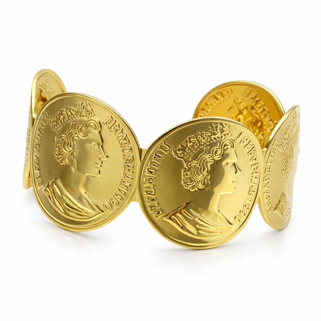 Coin bangle