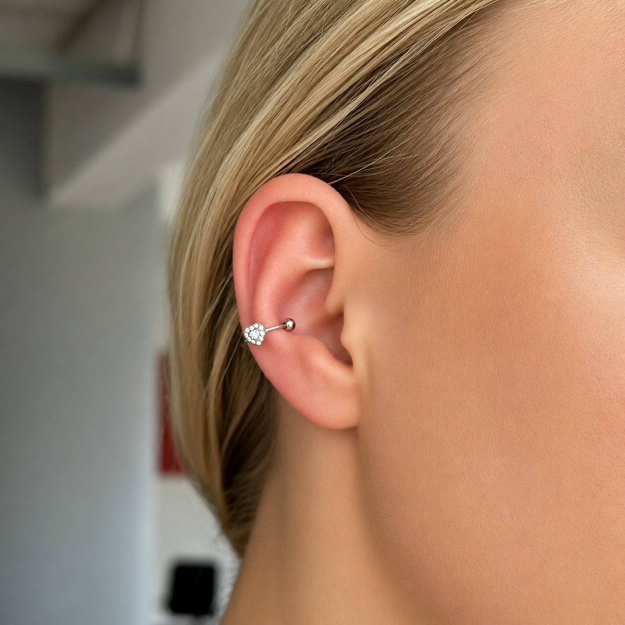 Heartz ear cuff