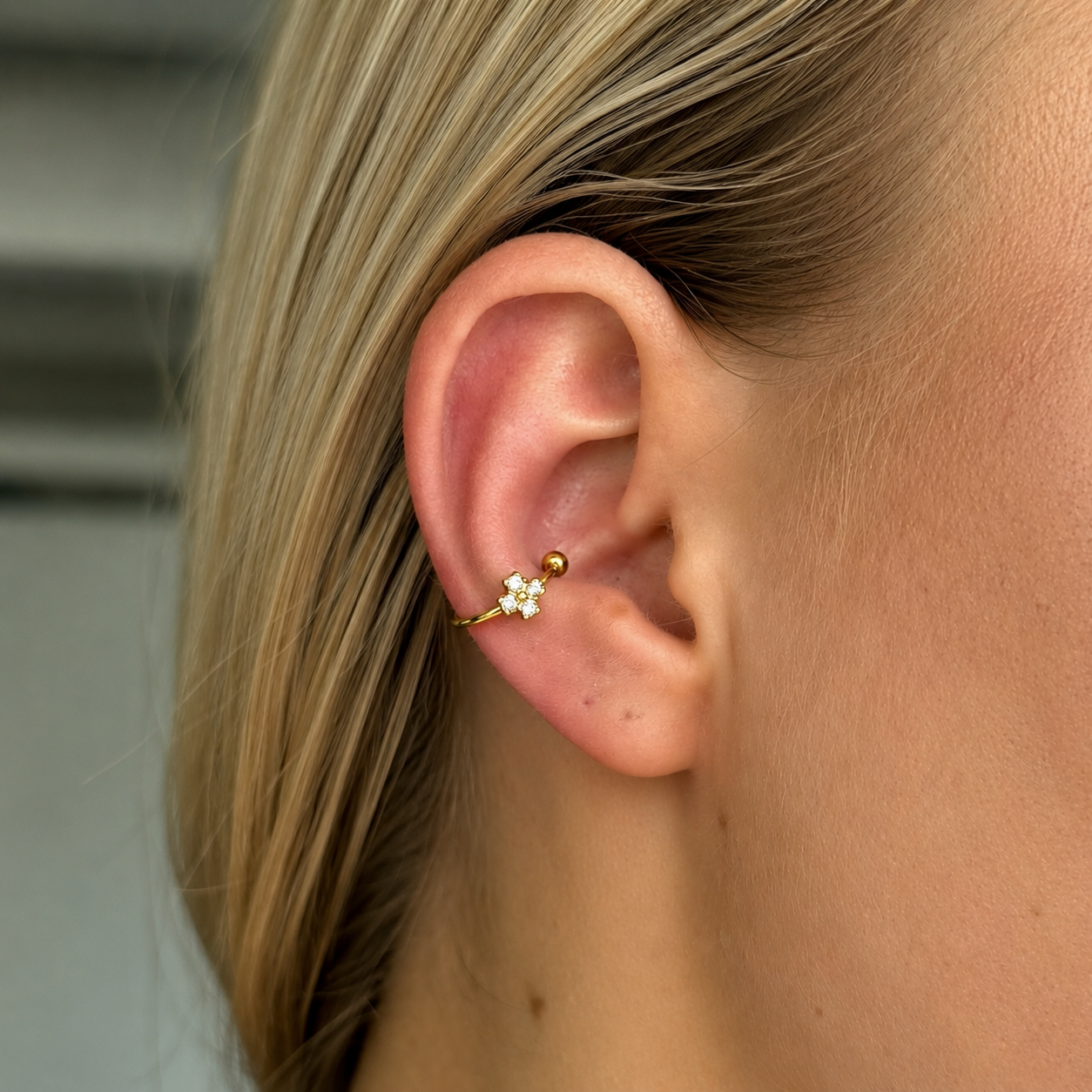 Lucky ear cuff