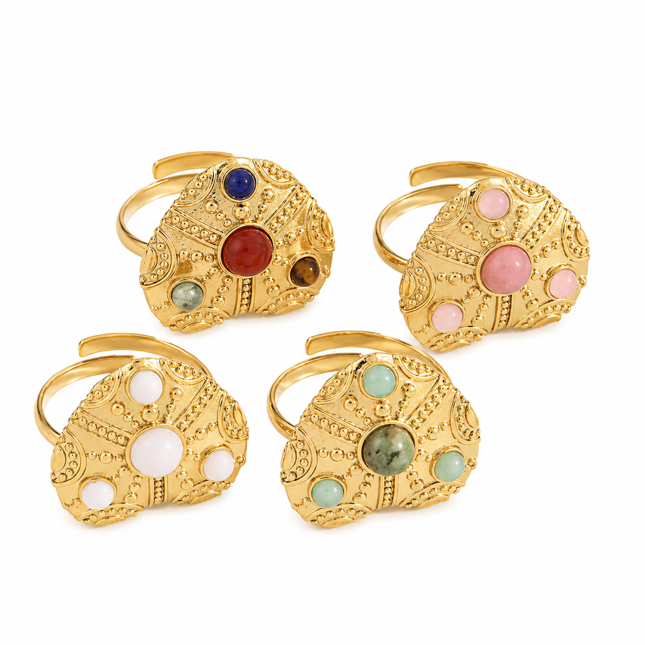 Multi heart ring