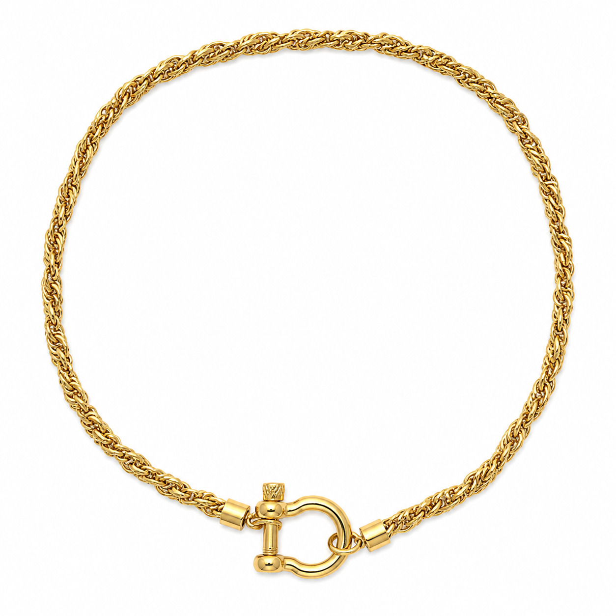 Fred screw statement necklace