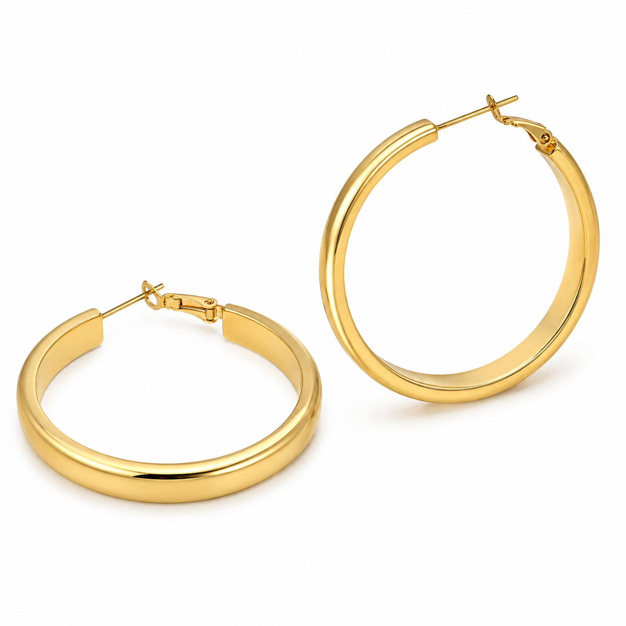 Roundo hoops oorbellen