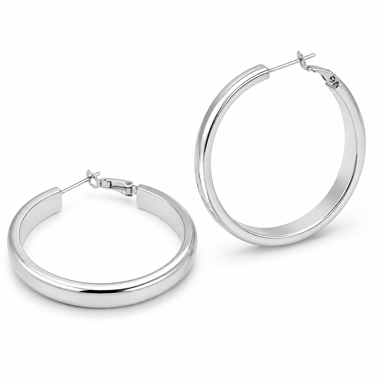 Roundo hoops oorbellen