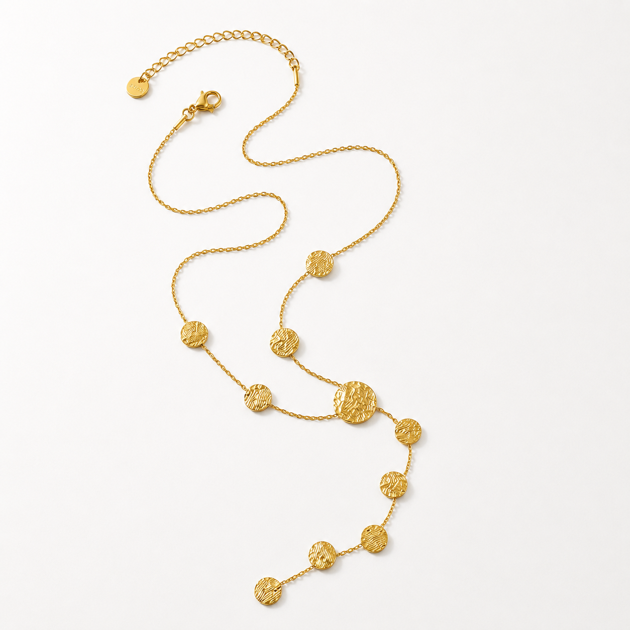 Dot Y necklace