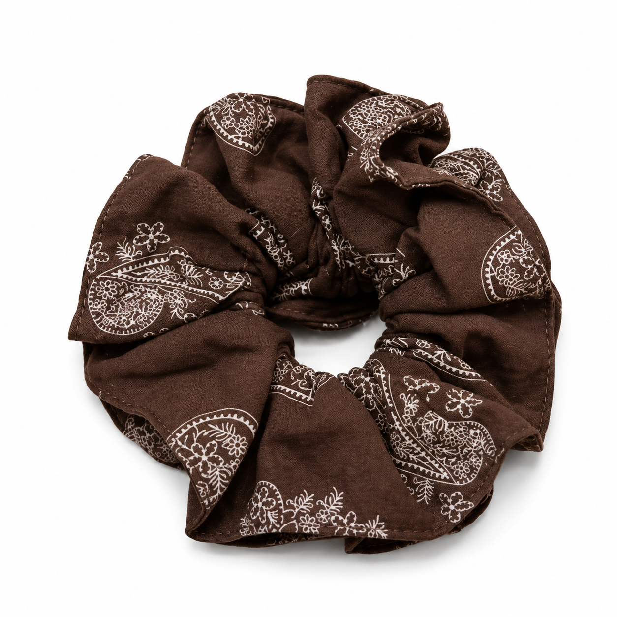 Paisley scrunchie