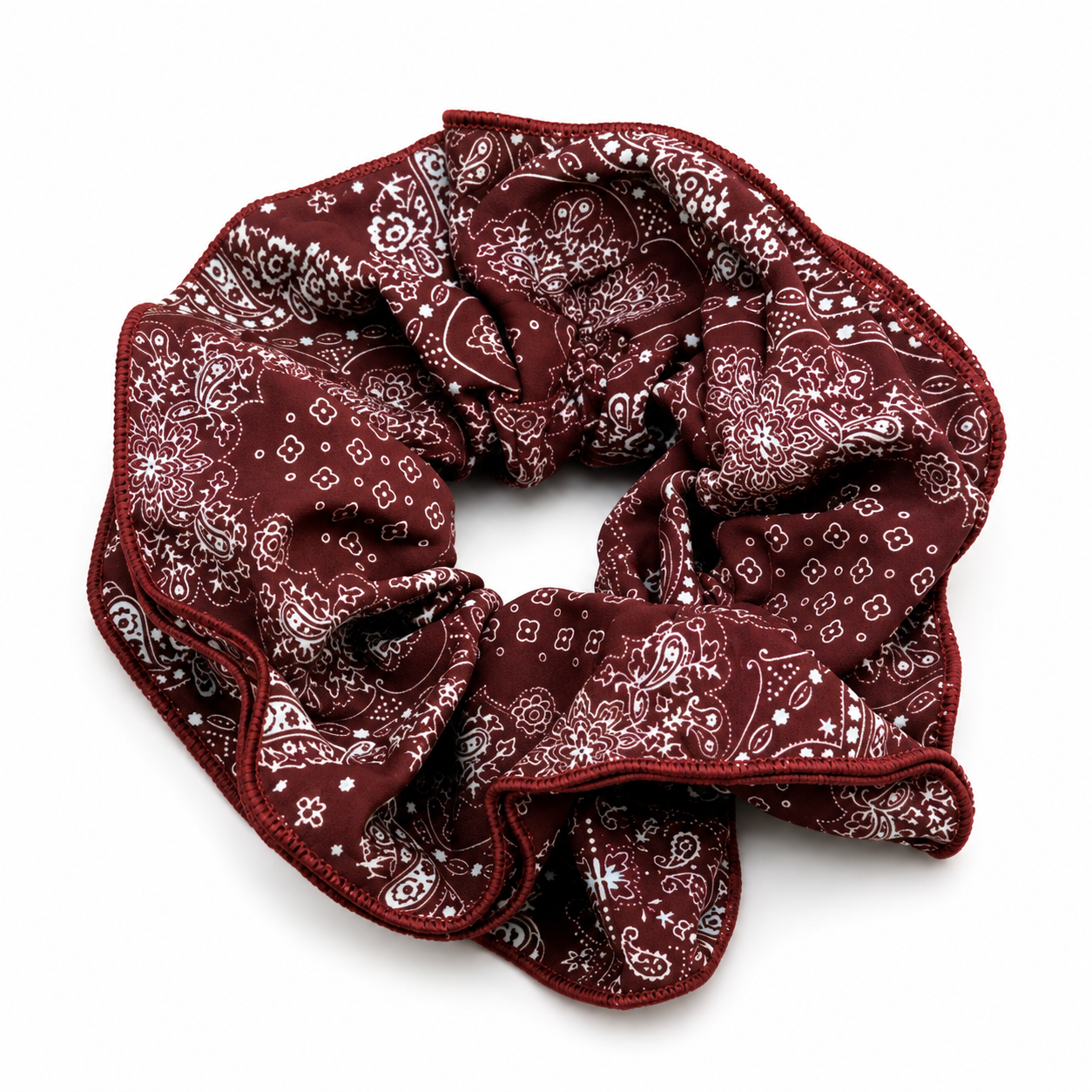 Paisley scrunchie