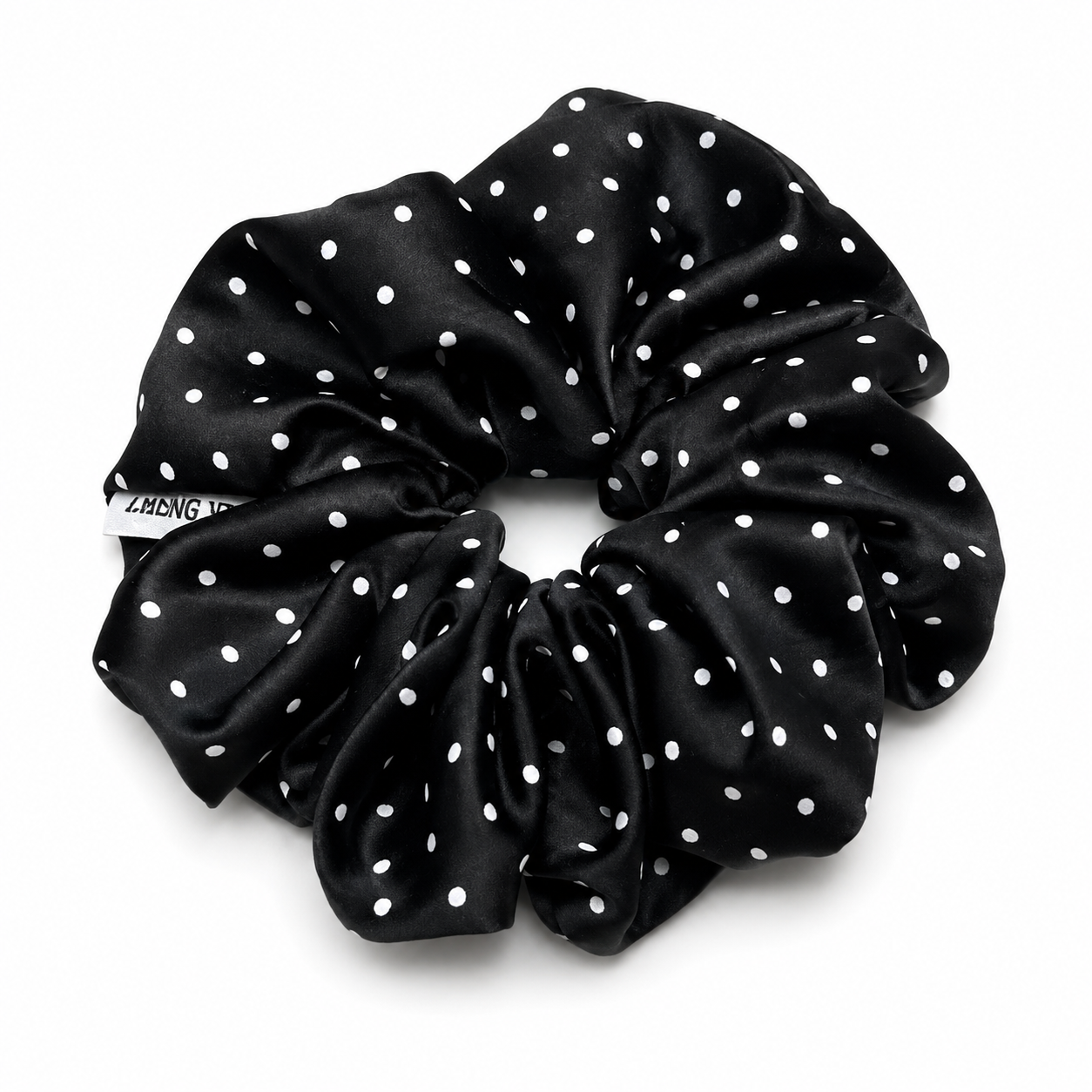 Polka scrunchie