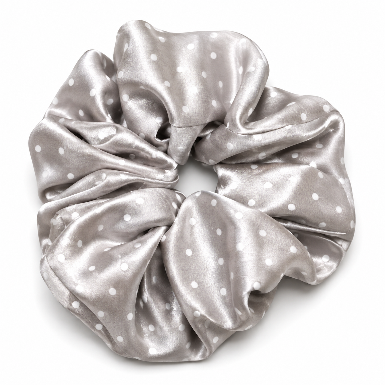 Polka scrunchie