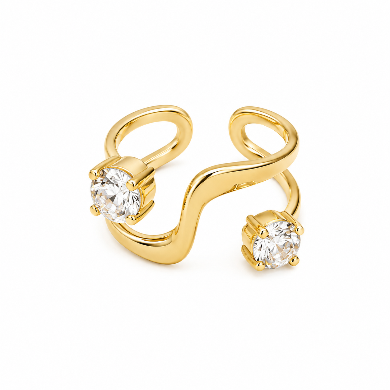 Double strass ring