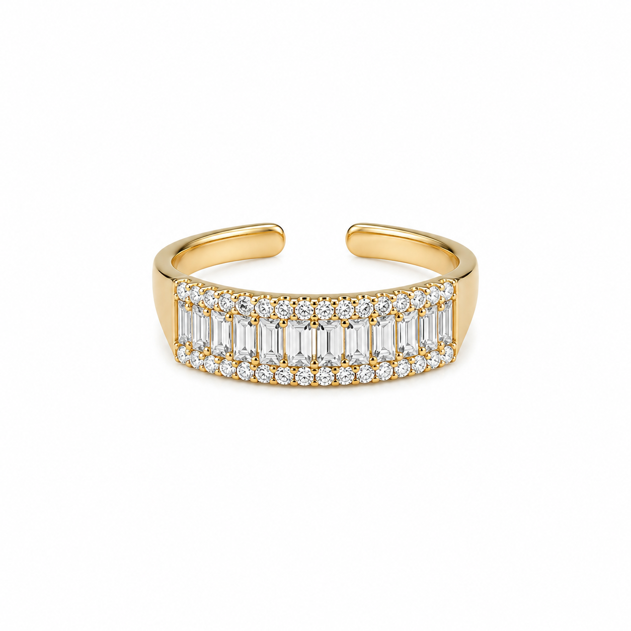 Cuban strass ring
