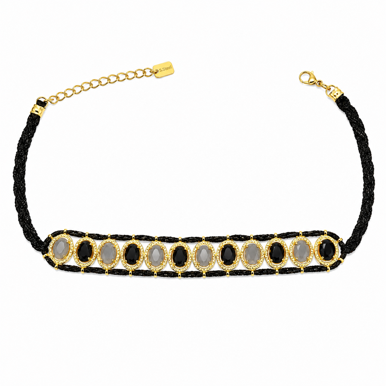 Boho chocker ketting