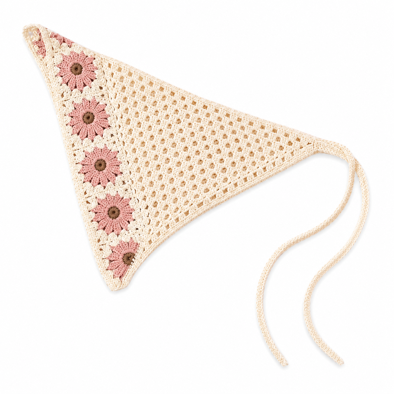 Bandana-Schal Blumen