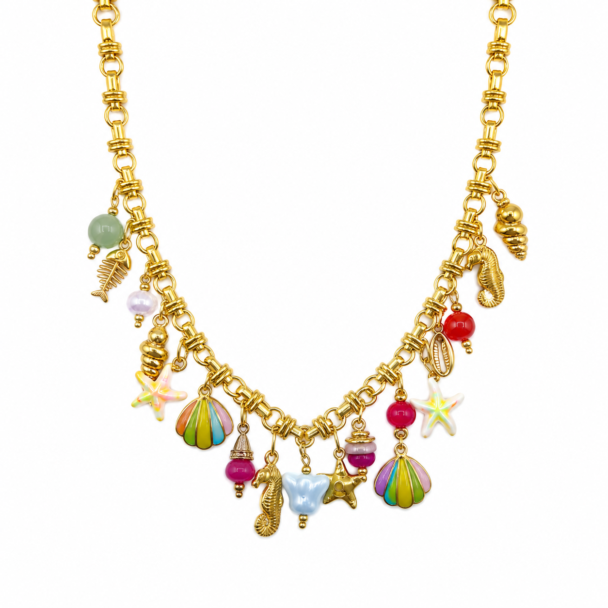 Happy shell ketting