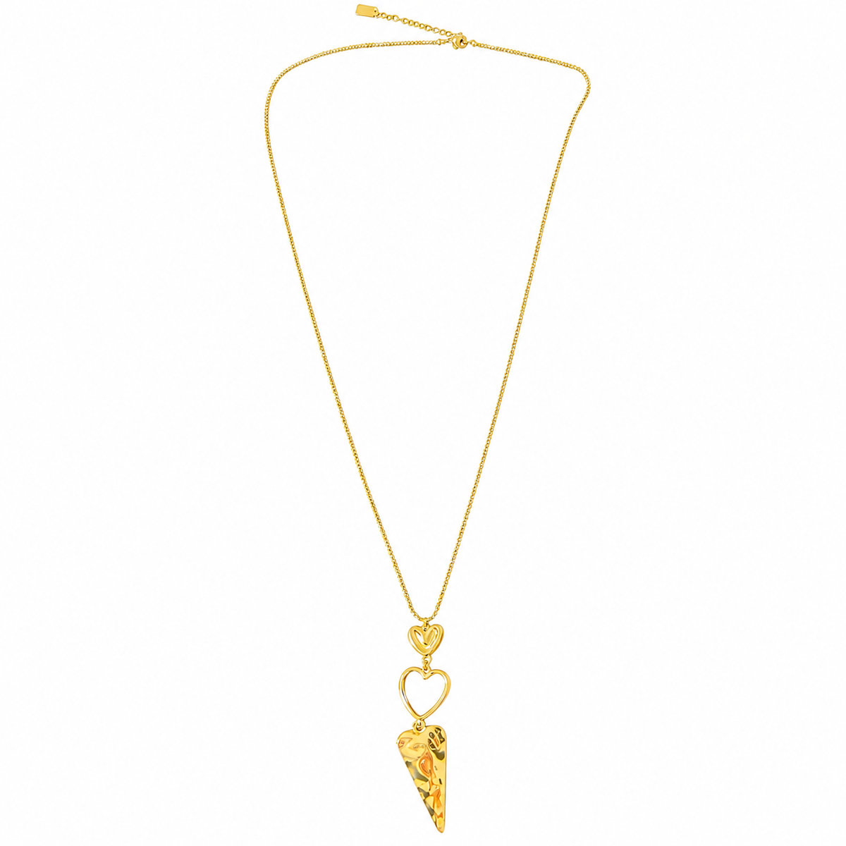Hearts beads lange ketting