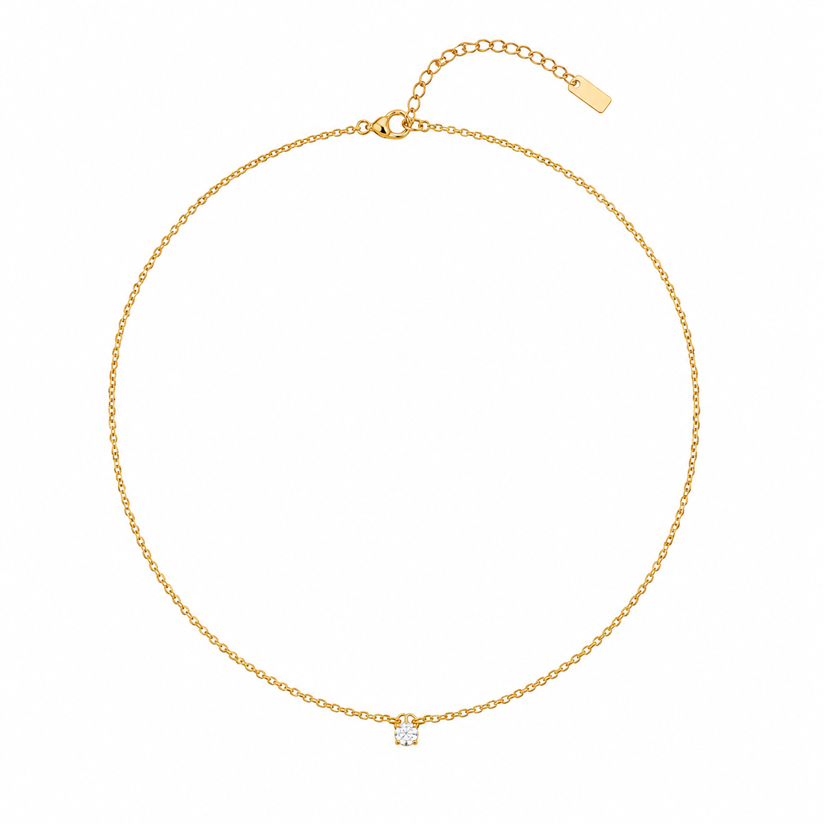 Classic strass ketting