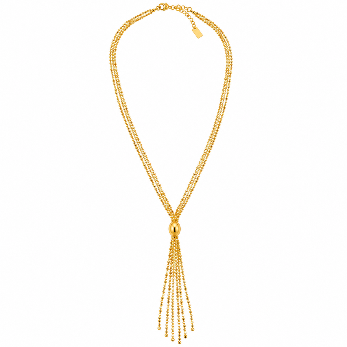 Beads Y lange ketting