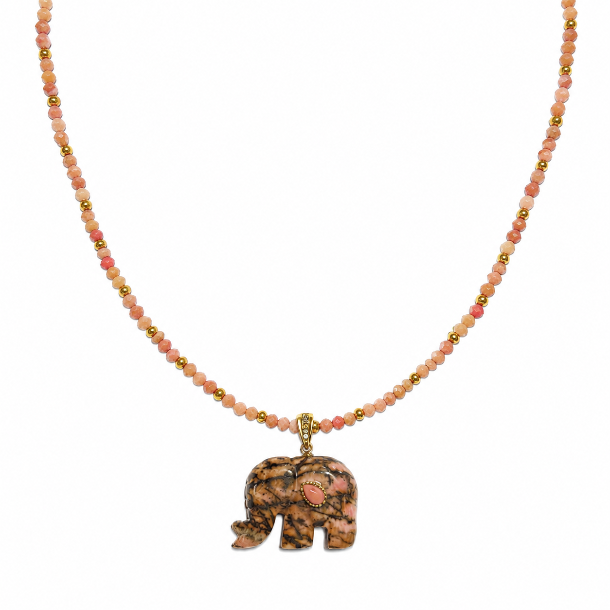 Ollie beads statement ketting