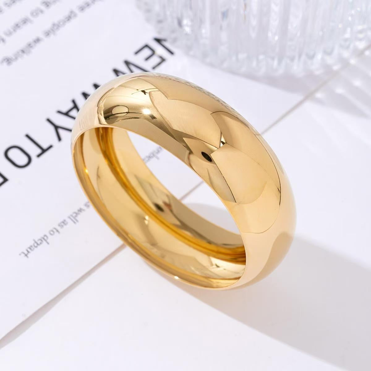 Statement bangle 25MM – RVS armband groothandel | SOFIZARE