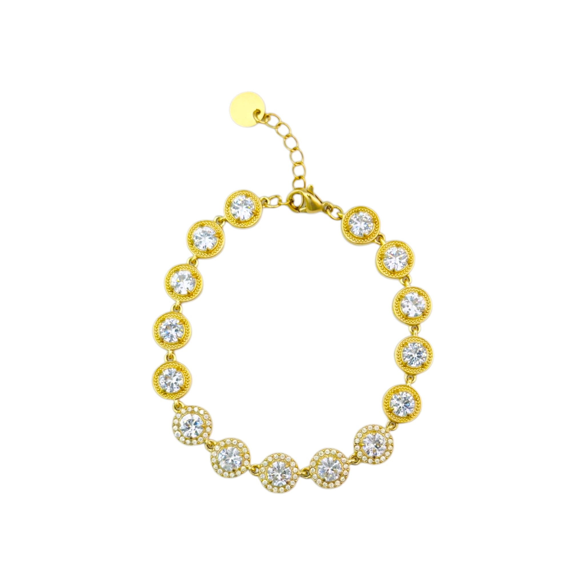 Statement strass armband – RVS armband groothandel | SOFIZARE