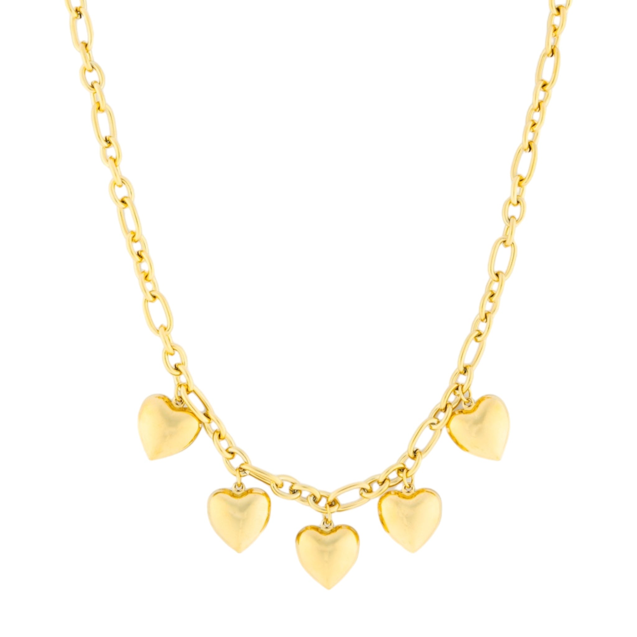 Roxy necklace with hearts