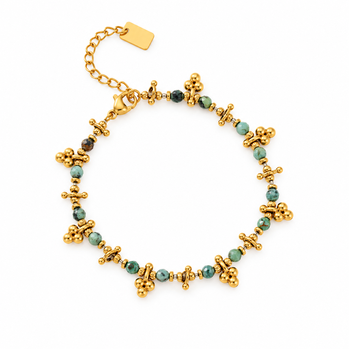 Dottie stone armband