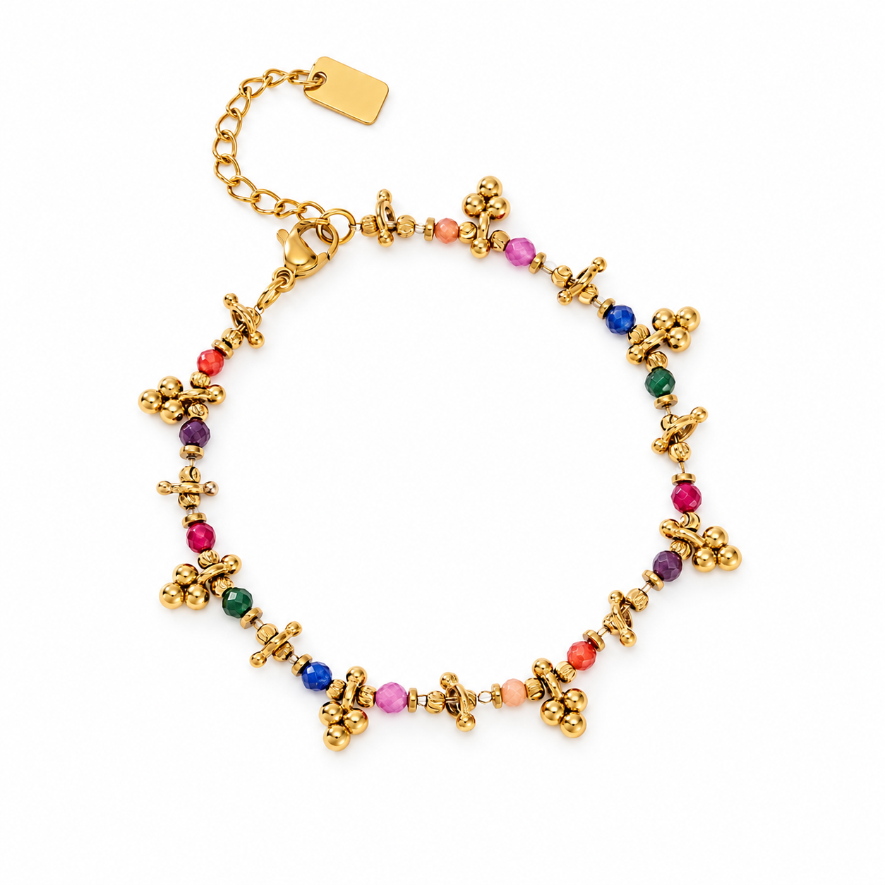Dottie stone armband