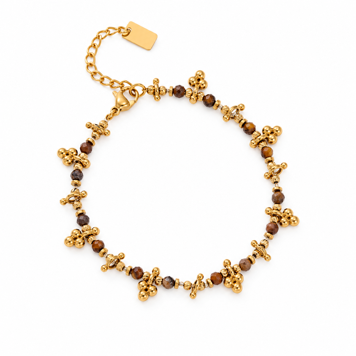 Dottie stone armband