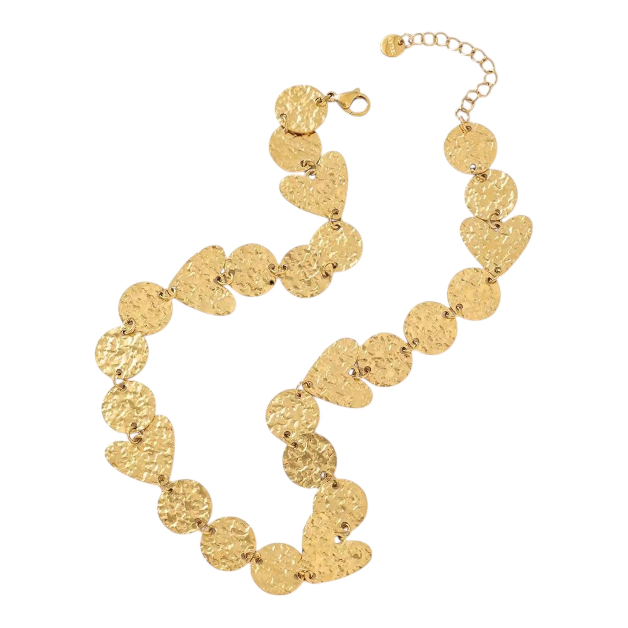Statement spikey love statement ketting