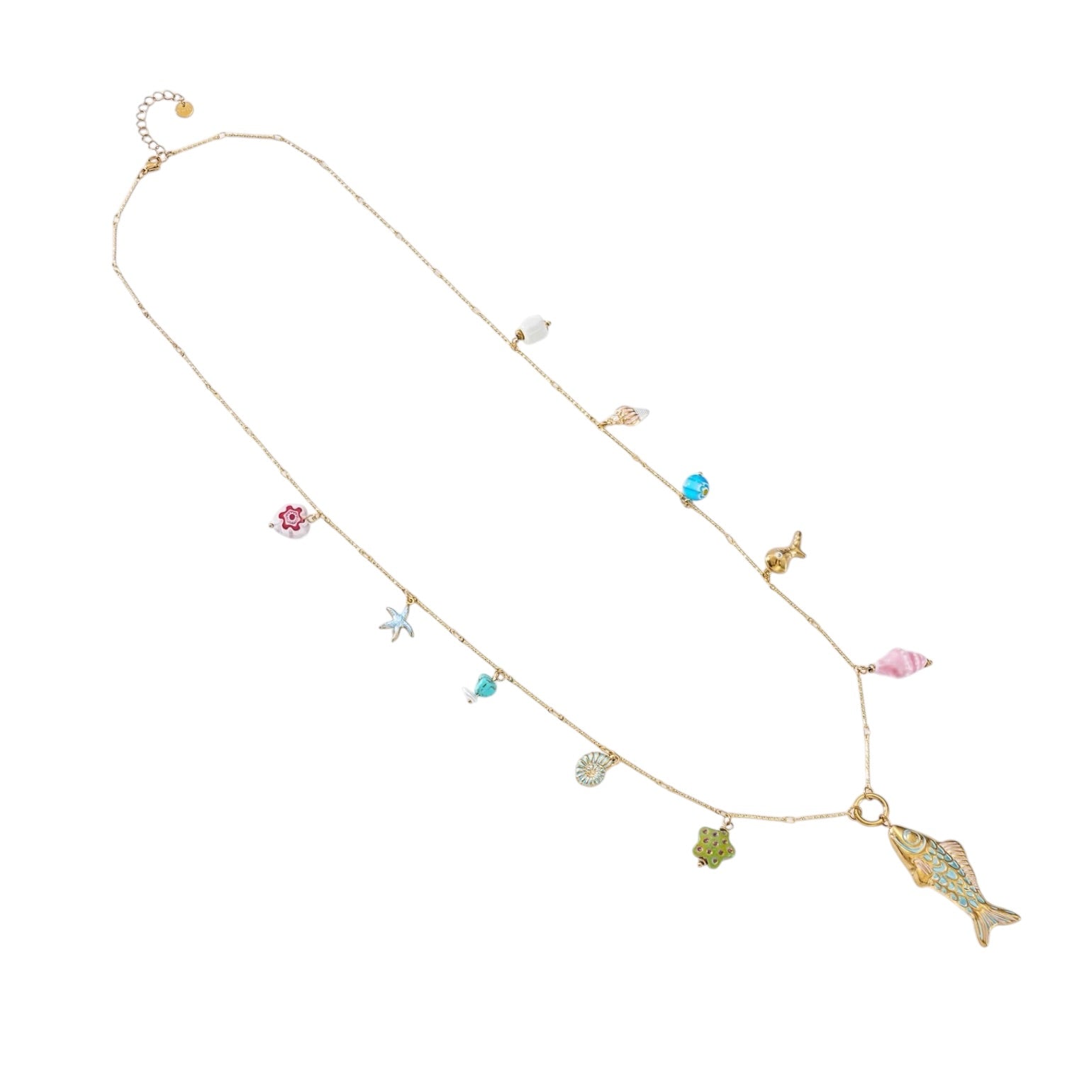 Fishy bedel lange ketting