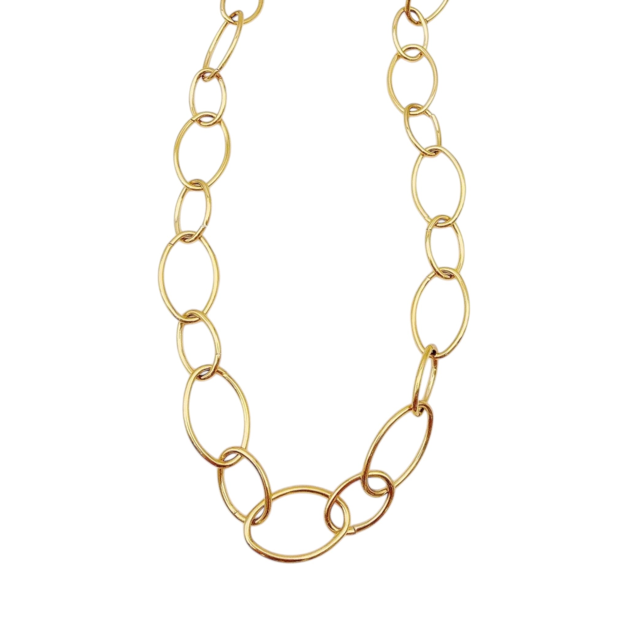 Heavy Oval lange ketting