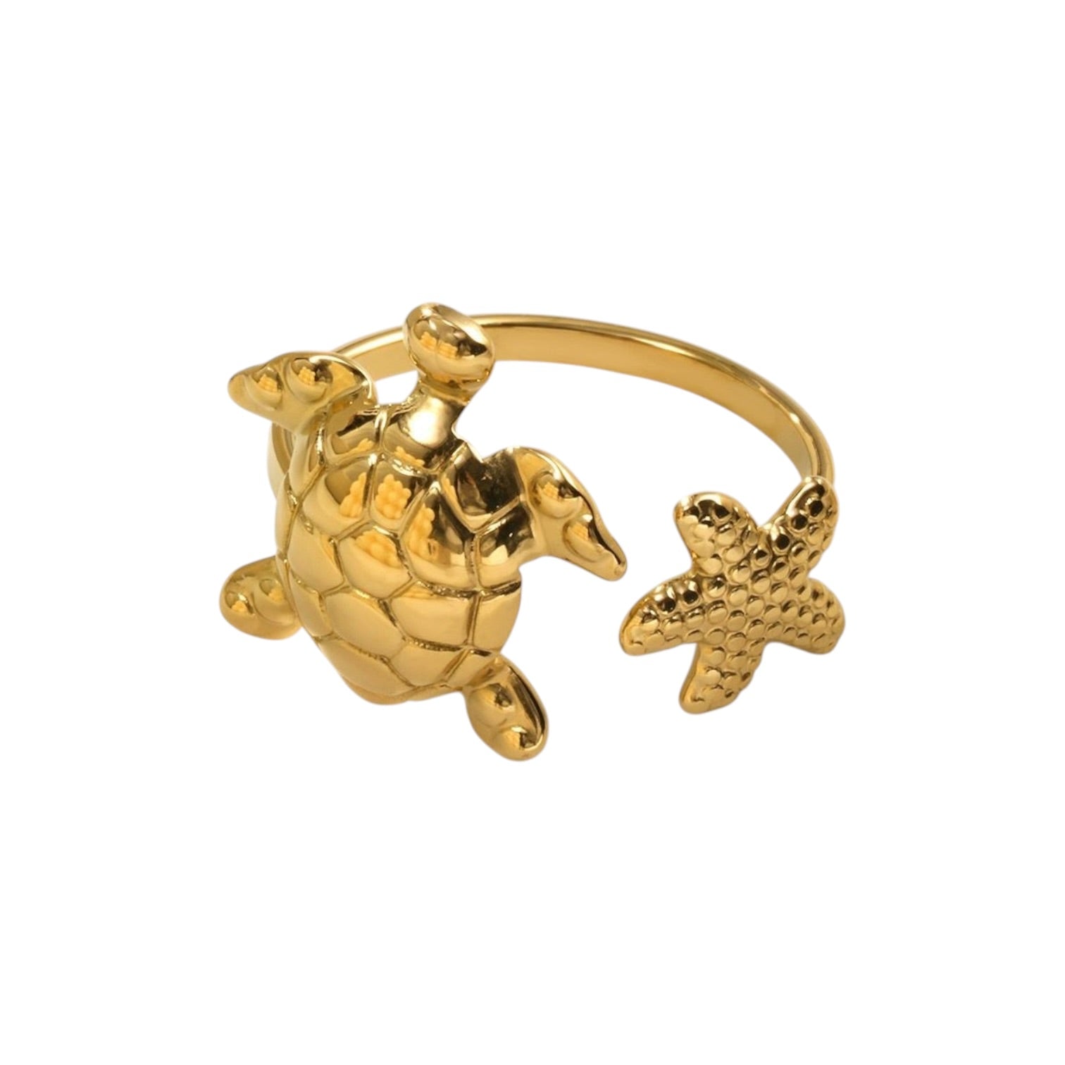Turtle seastar ring