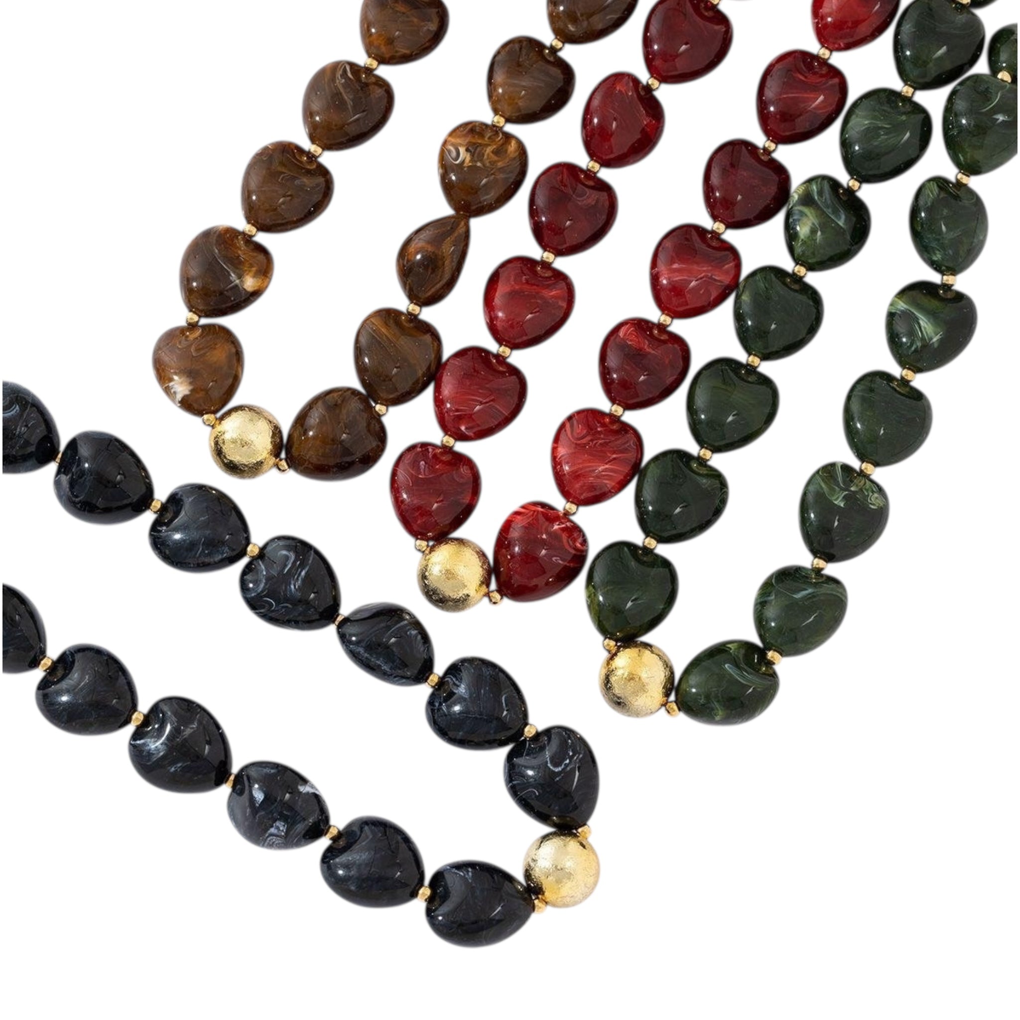 Pear beads ketting