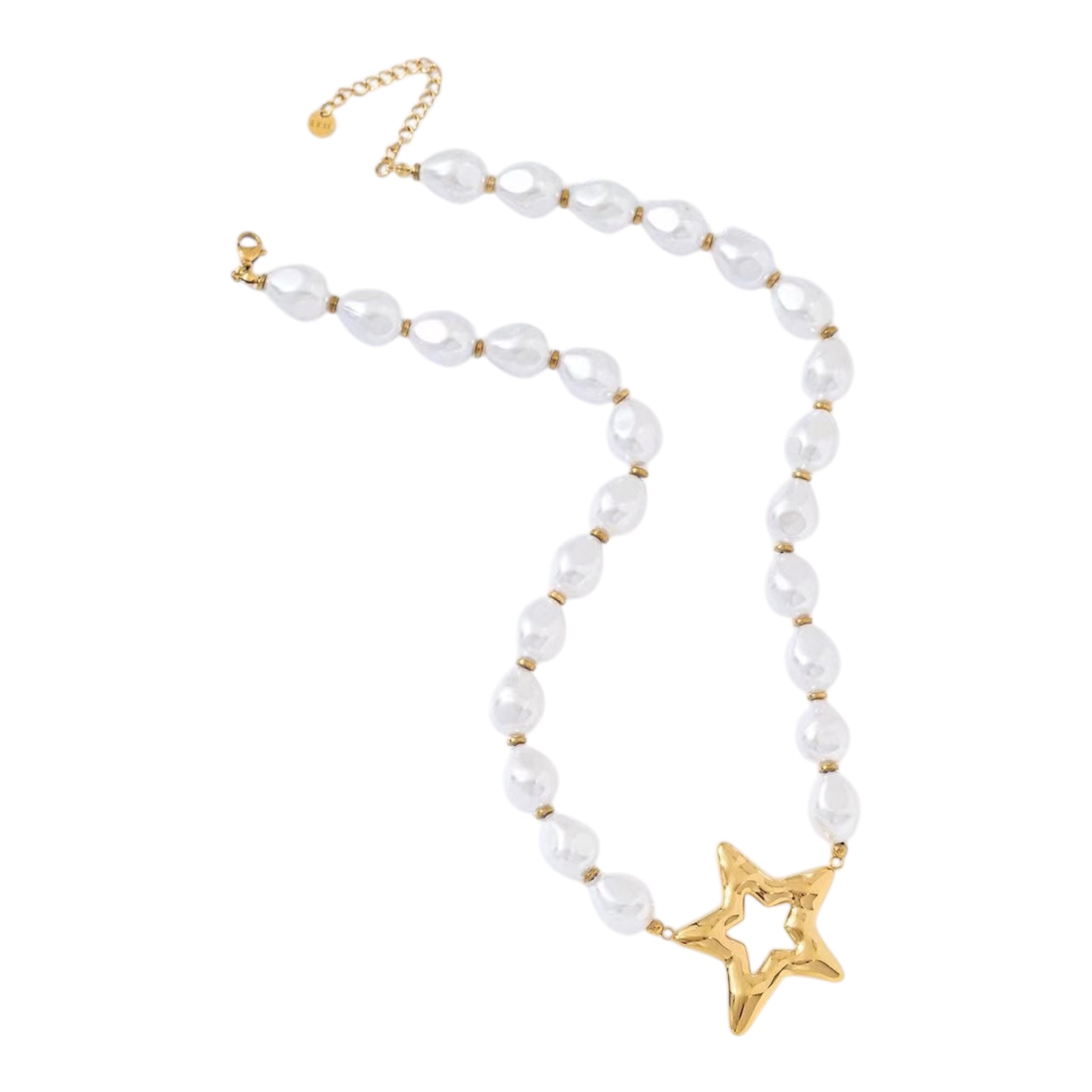 Star pearl necklace
