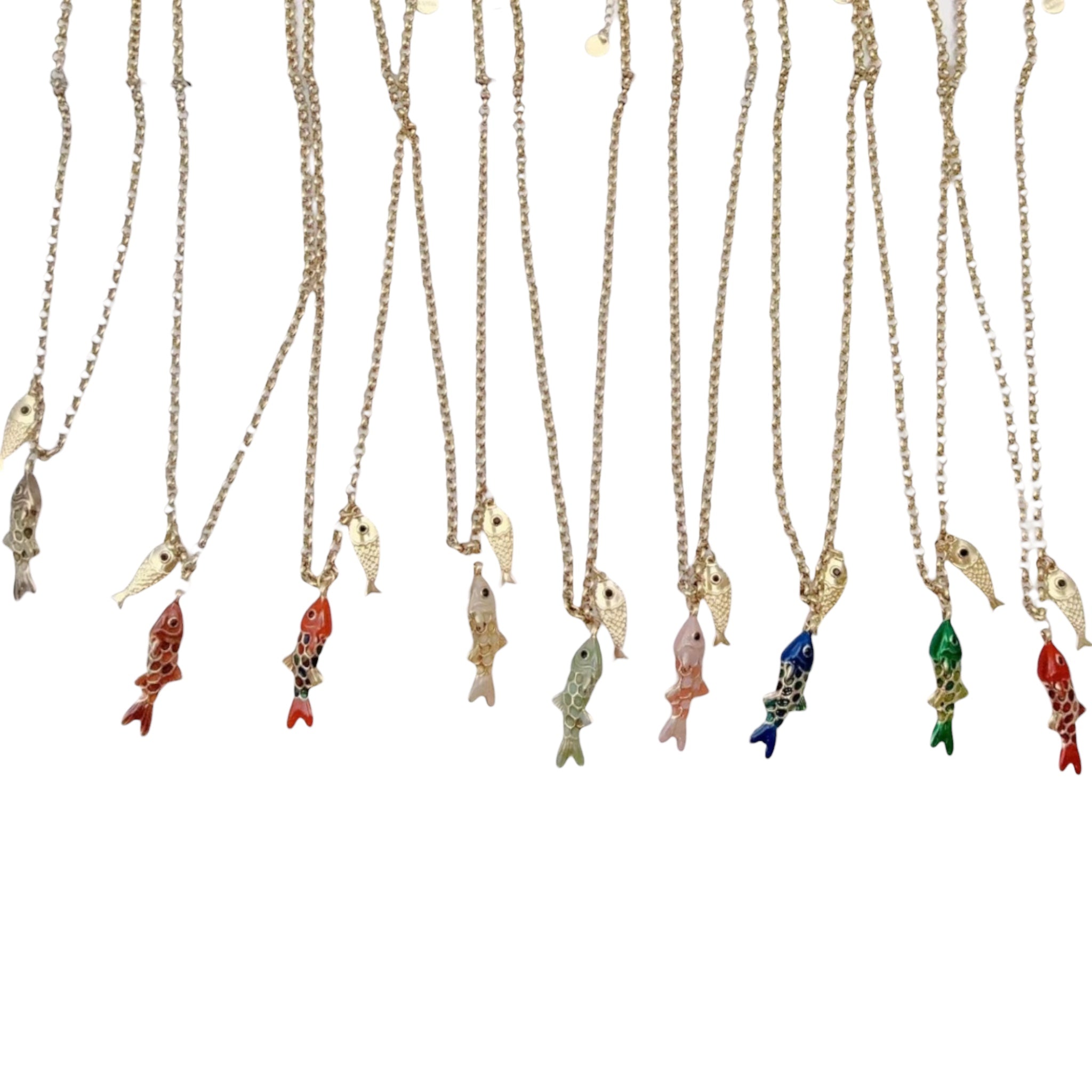 Fishy necklace