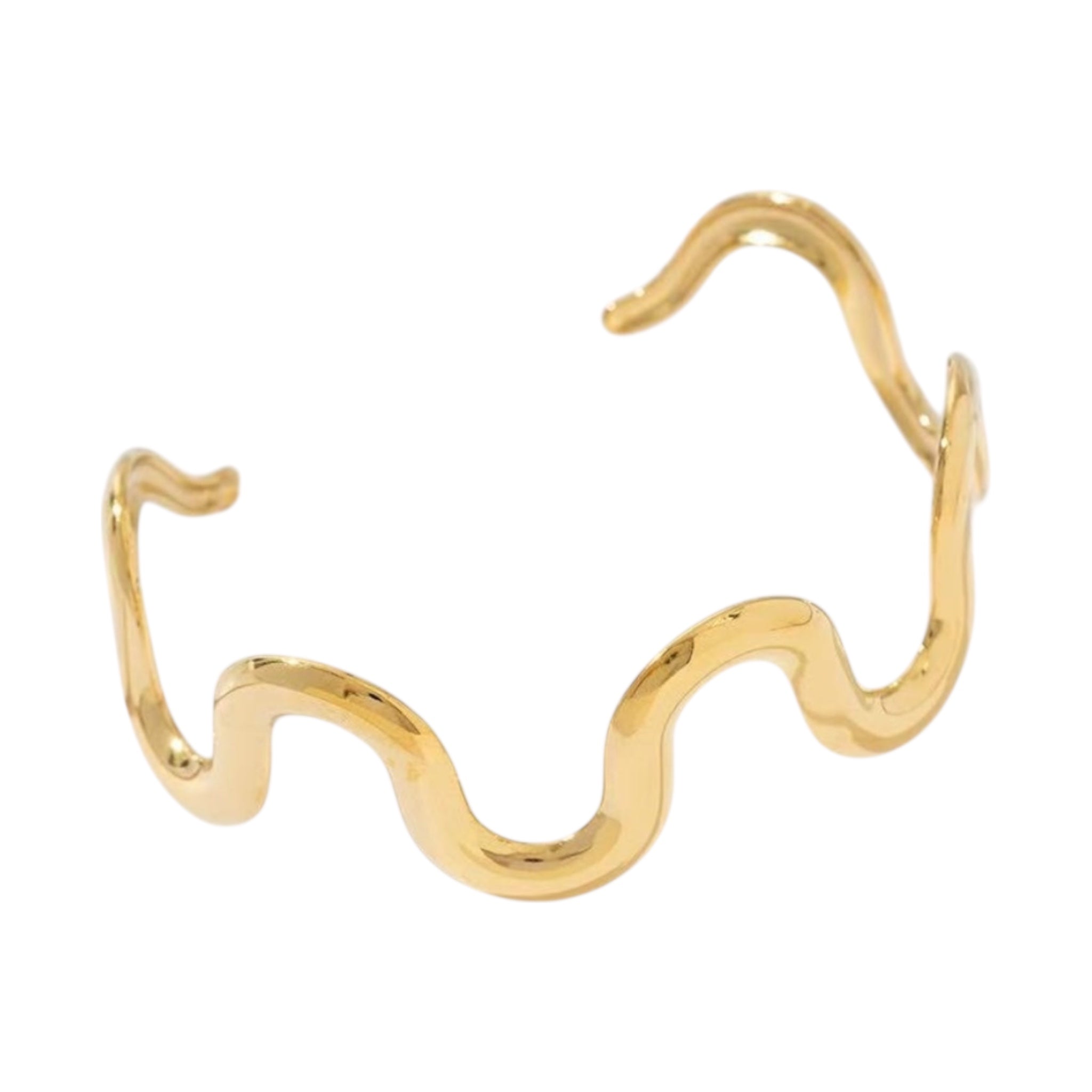 Wavey bangle