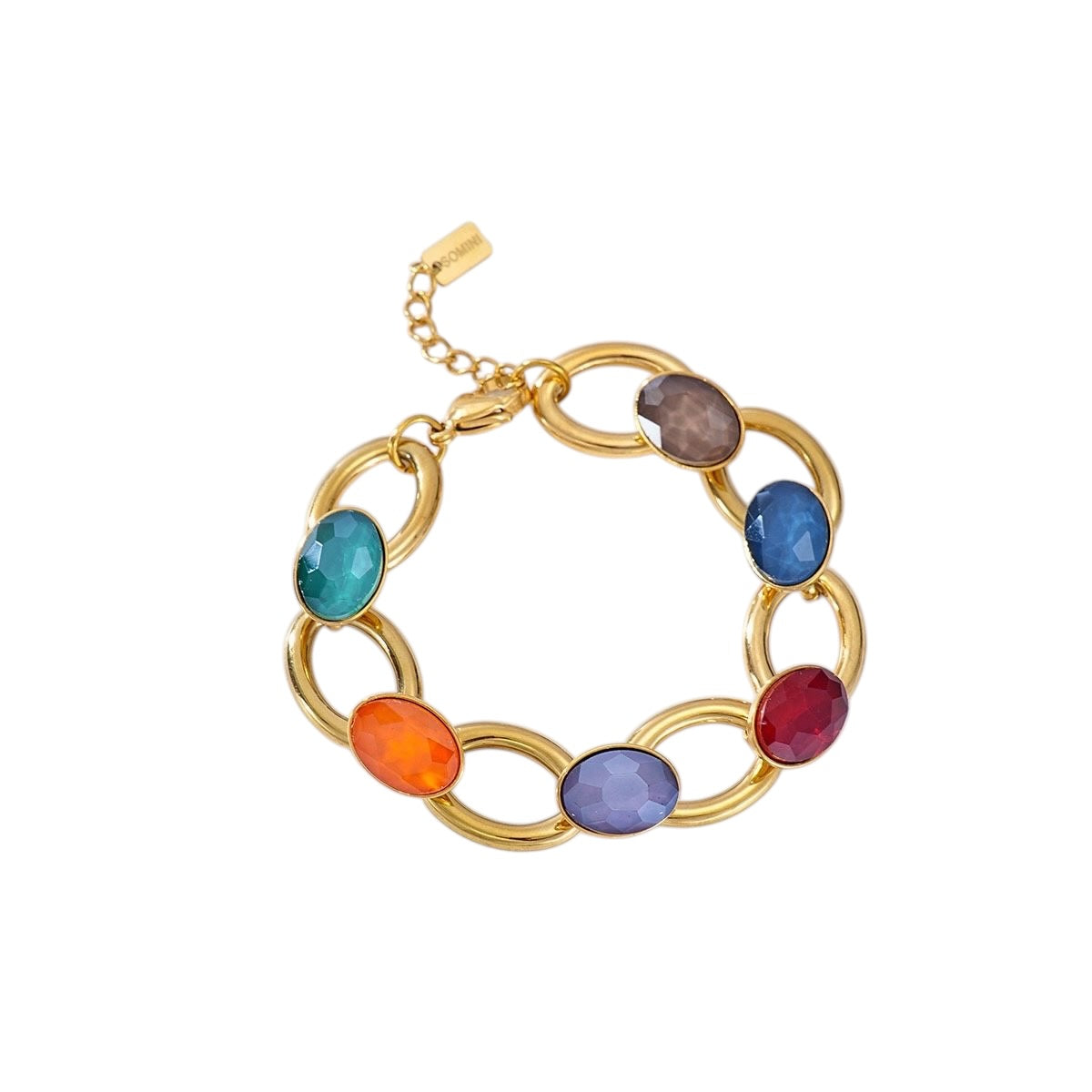 Stone statement armband
