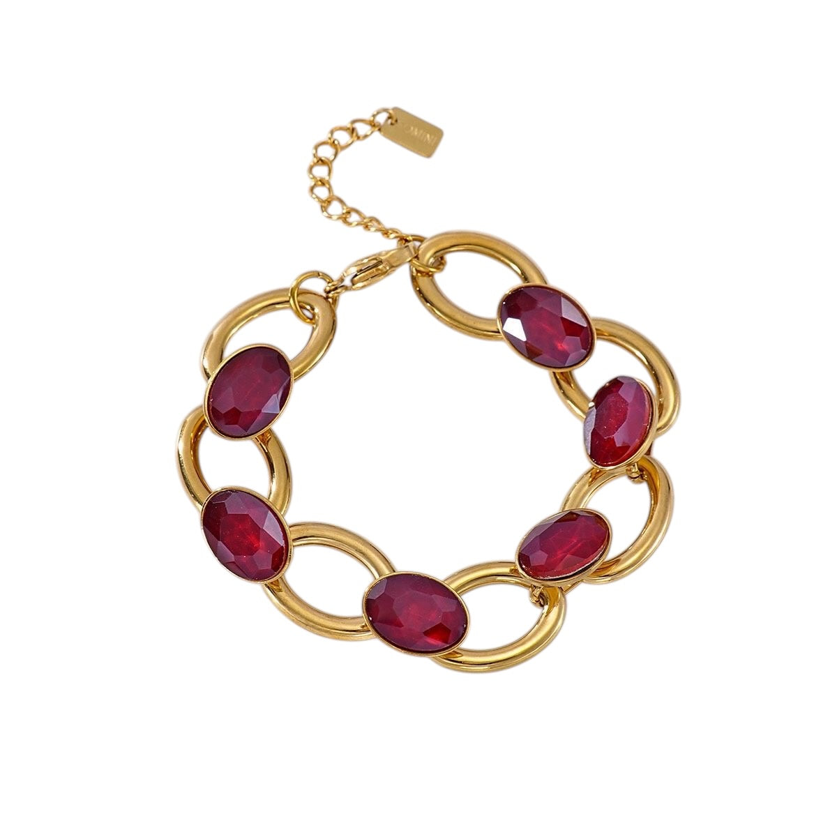 Stone statement armband