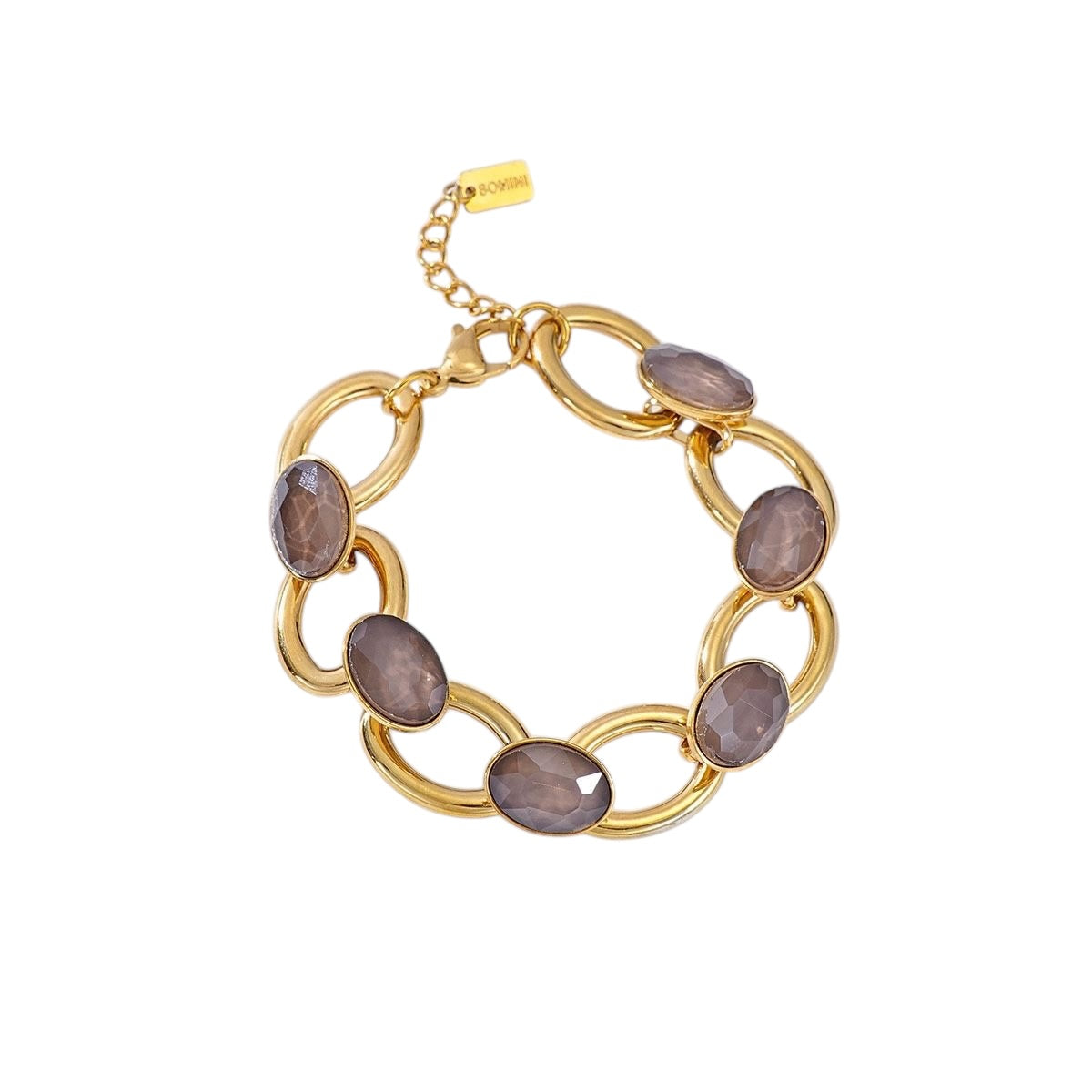 Stone statement armband