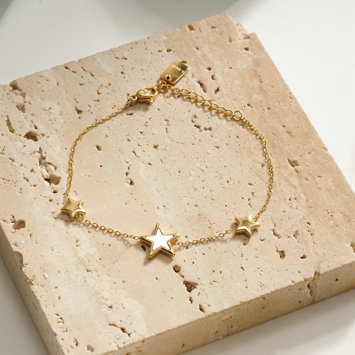 Parel star armband