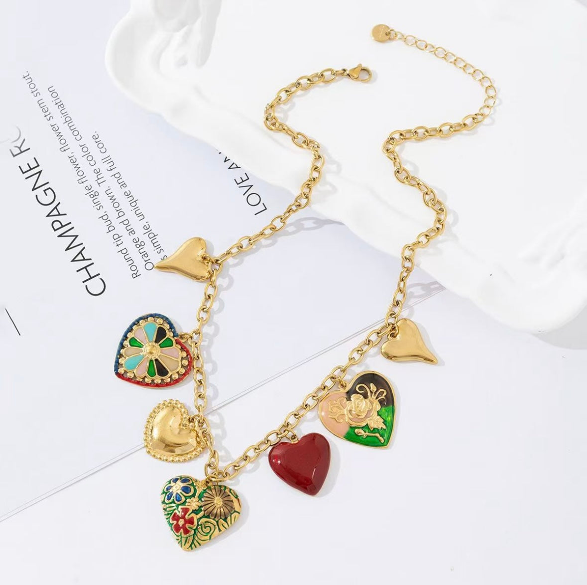 Jasmine bedel ketting