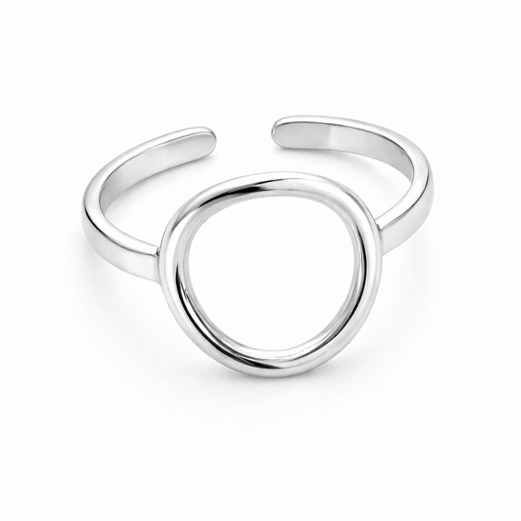 Open circle ring