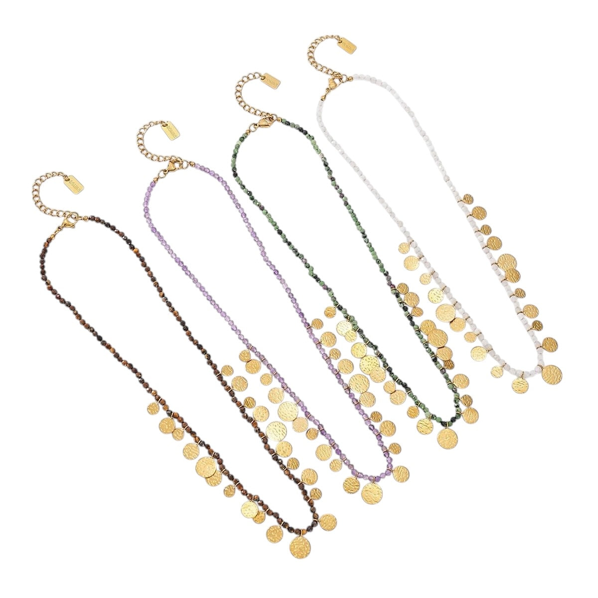 Coins beads ketting