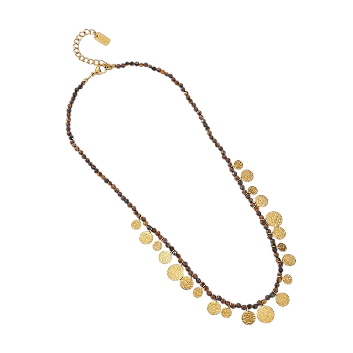 Coins beads ketting